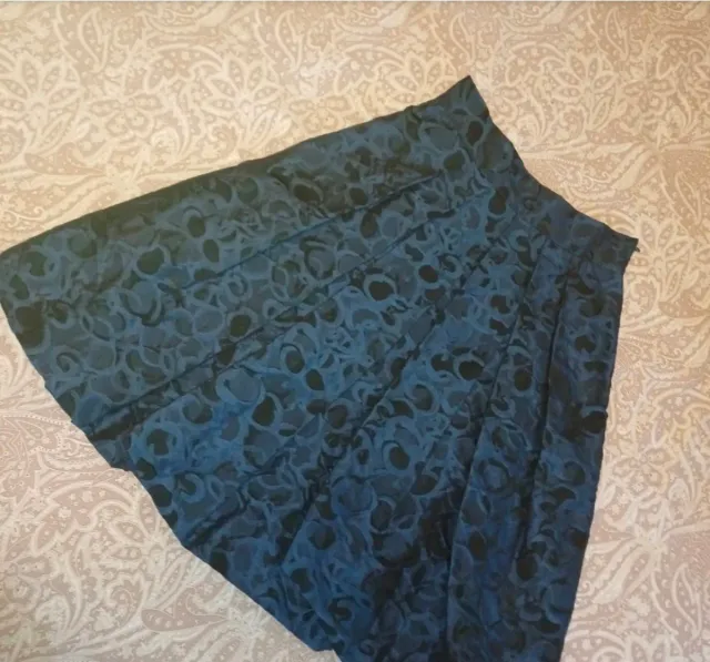 Marella Gonna Nera/Blu Floreale