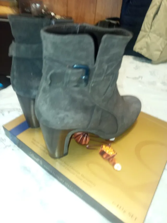 Botines Marrones de Tacón