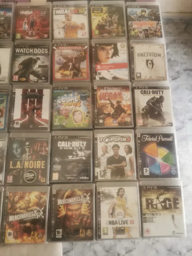 Lote 40 giochi per console PS3