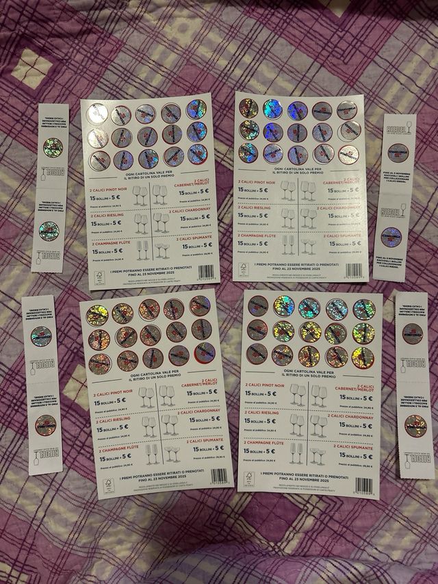 68 Punti Esselunga collezione bicchieri 2025