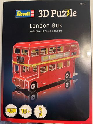Puzzle 3D London Bus Revell 66 pezzi