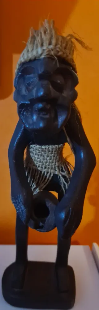 Set 3 sculture artigianato africano