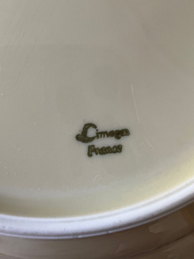 Set 7 piatti profondi Limoges France - Porcellana