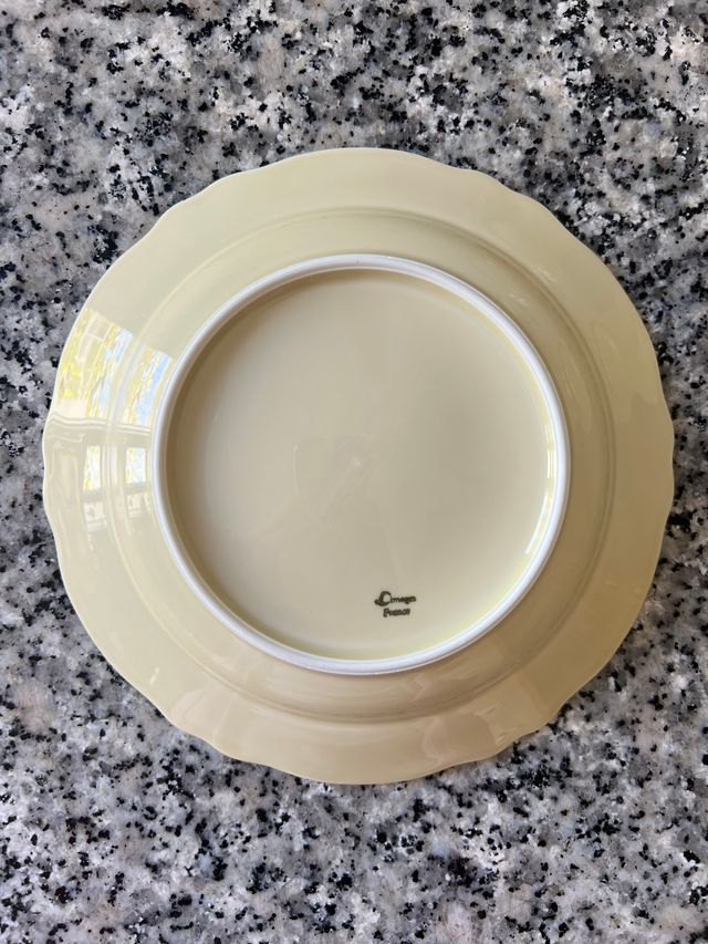 Set 7 piatti profondi Limoges France - Porcellana