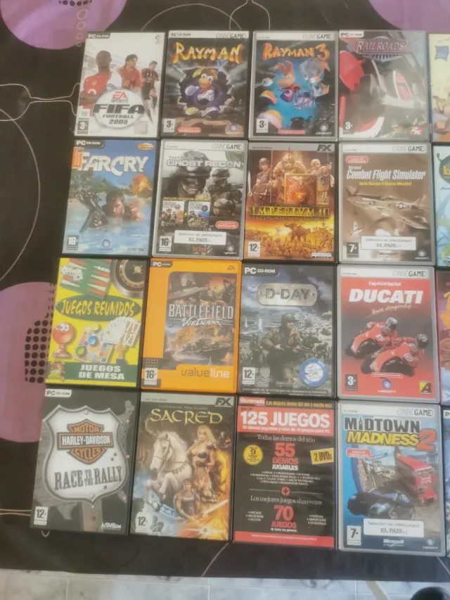 Lote di giochi PC vari