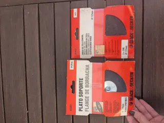 Discos de lija Black & Decker 125mm