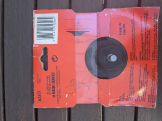 Discos de lija Black & Decker 125mm