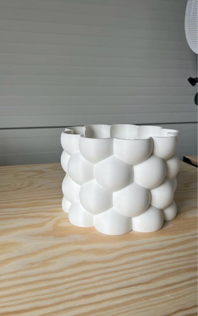 Jarrón Burbuja Blanco