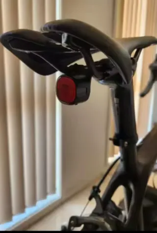 Luce posteriore LED ricaricabile per bici