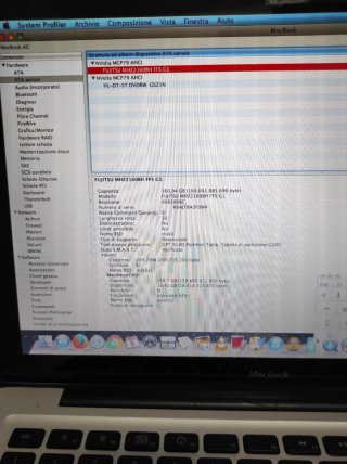 Apple MacBook Argento