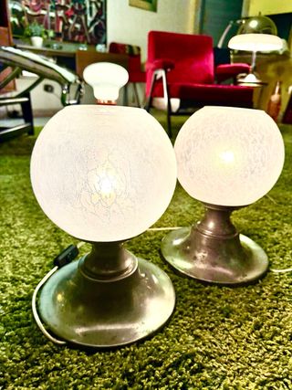 Coppia Lampade antiche