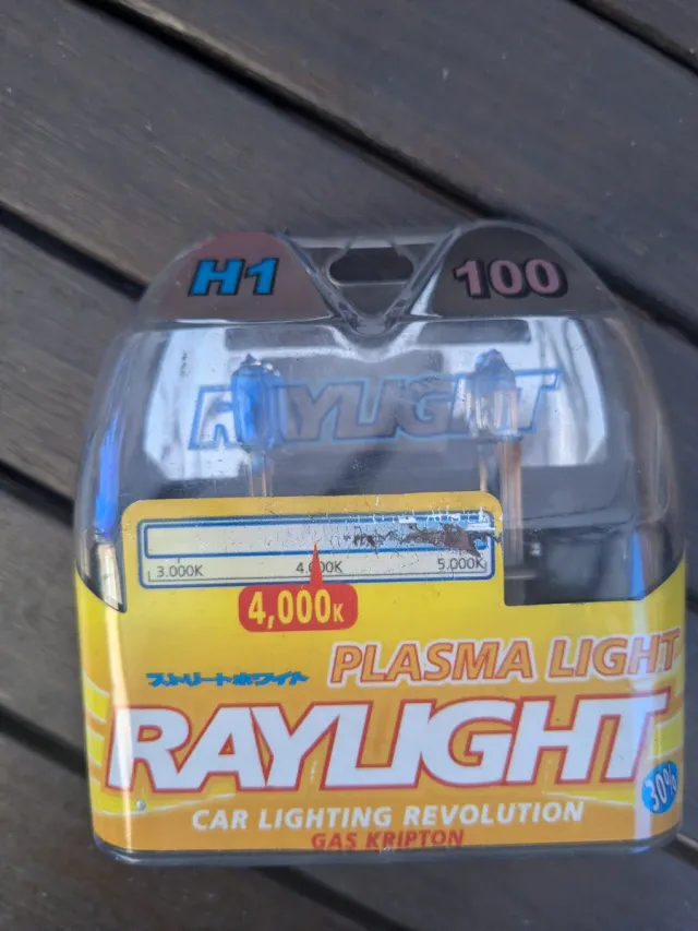 Bombillas H1 Raylight 4000K Gas Kripton