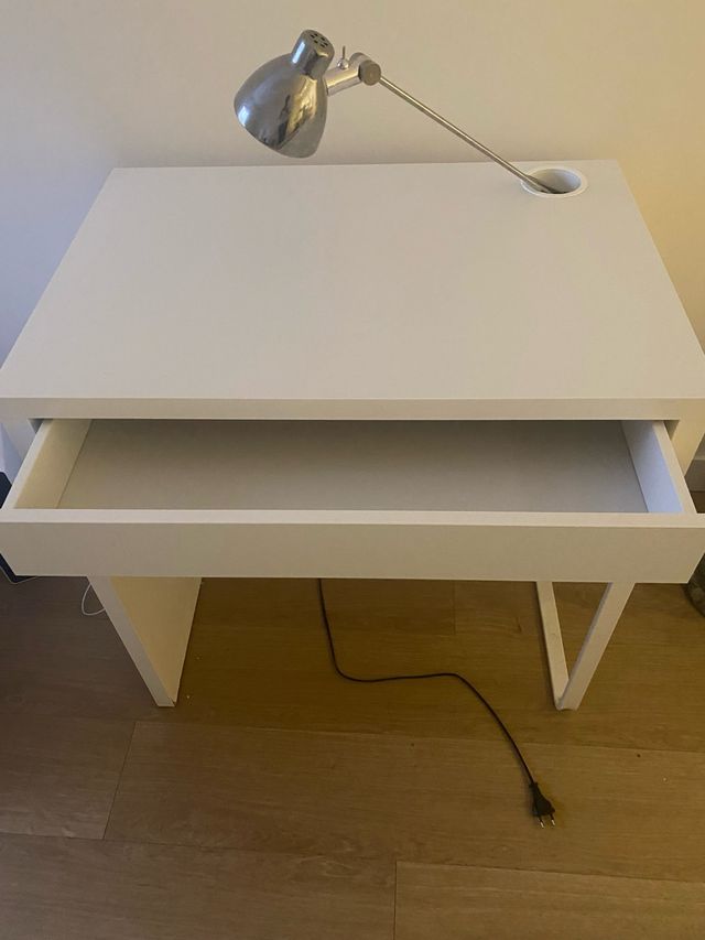 Escritorio Ikea MICKE Blanco 73x50 cm