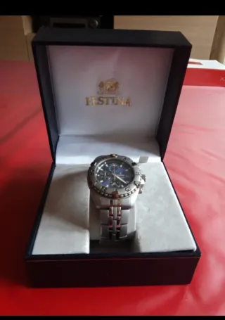 Reloj Festina Hombre Azul/Plata