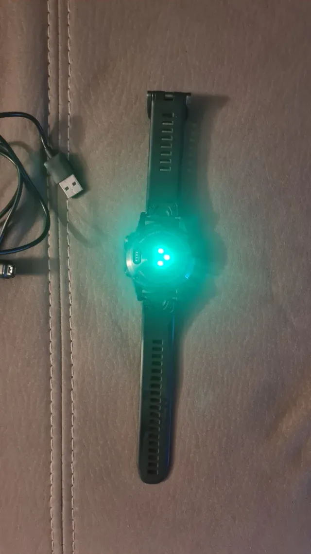 Garmin Fenix 5 Smartwatch Negro/Rojo