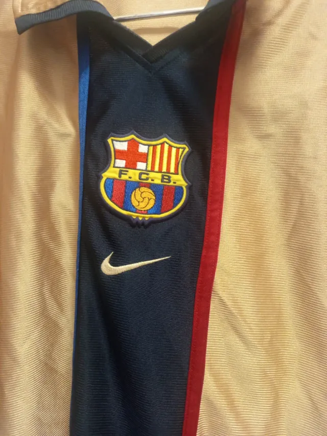 Camiseta Nike FC Barcelona Dorada
