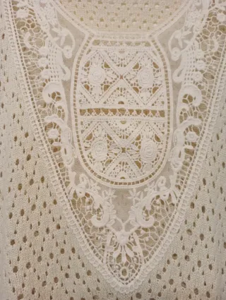 Camisa vintage beige