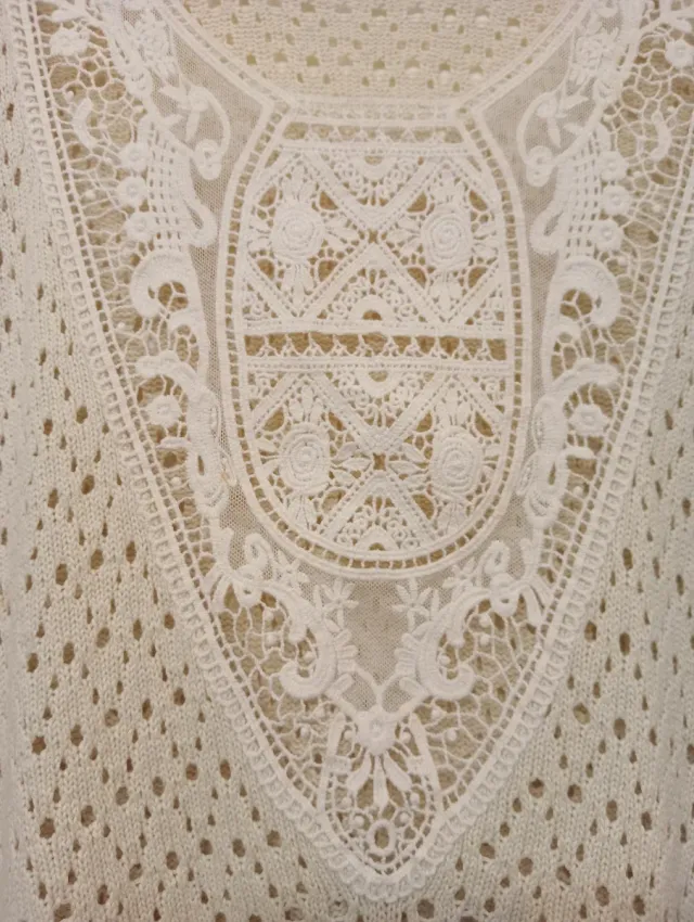 Camisa vintage beige