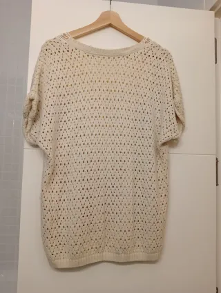 Camisa vintage beige
