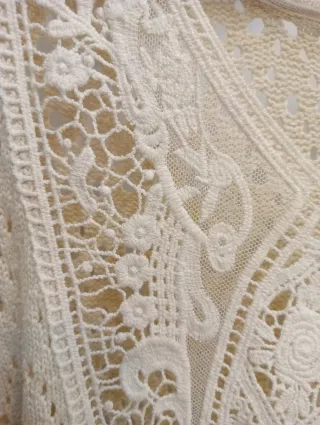 Camisa vintage beige