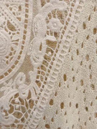 Camisa vintage beige