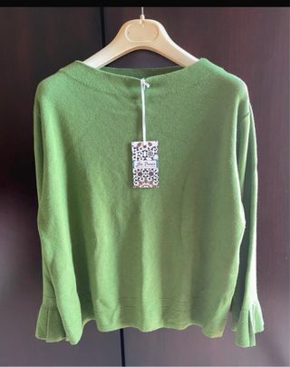 Maglioncino donna verde