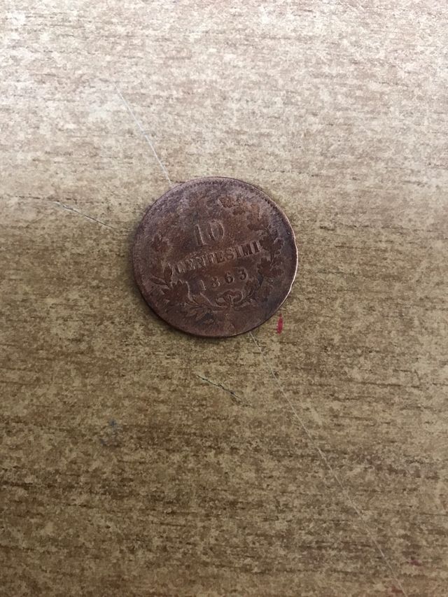 10 Centesimi 1863 Moneta