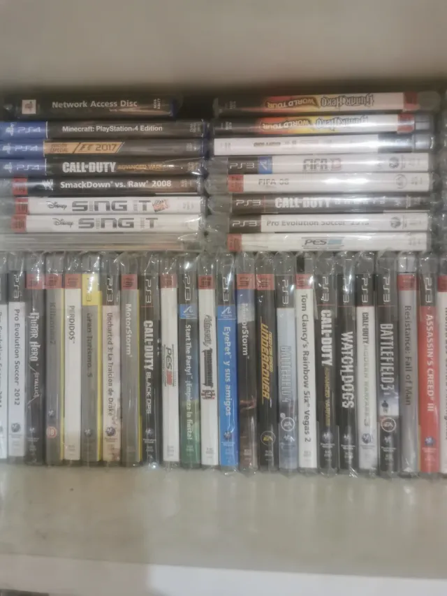 Lote 160 juegos consola PS3
