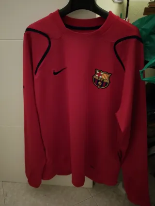 Sudadera FC Barcelona Nike 2006 Roja