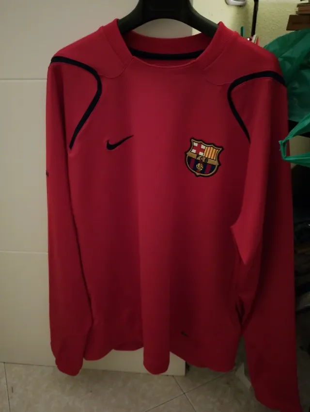Sudadera FC Barcelona Nike 2006 Roja