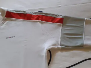 Felpa Energi bianca e rossa