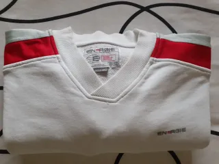 Felpa Energi bianca e rossa