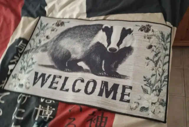 Alfombra Welcome Tejón Tela