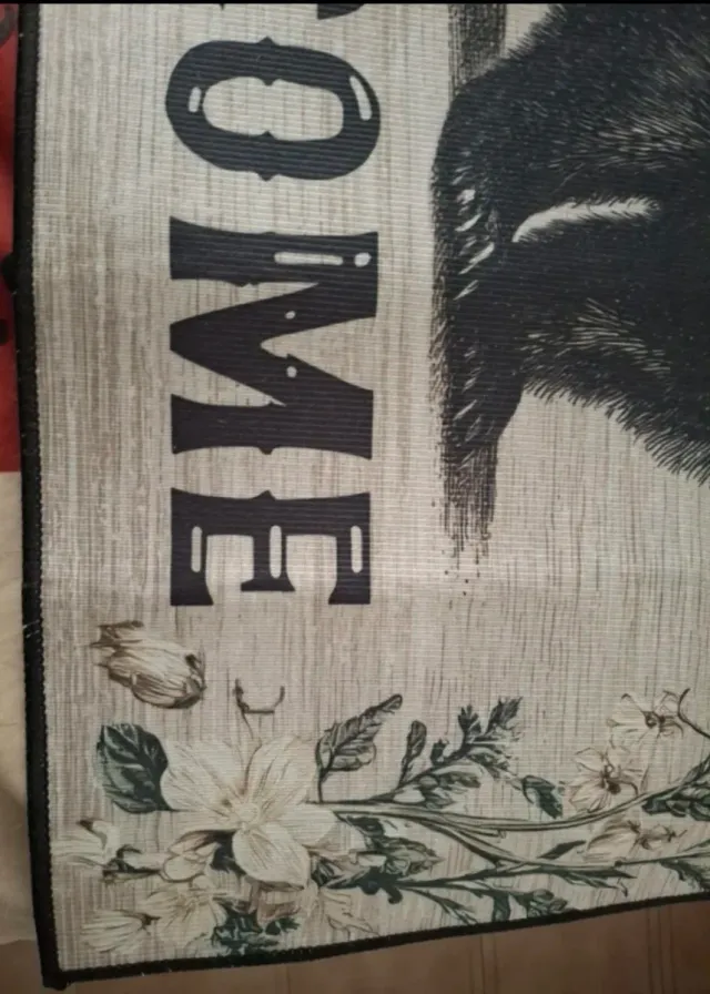 Alfombra Welcome Tejón Tela