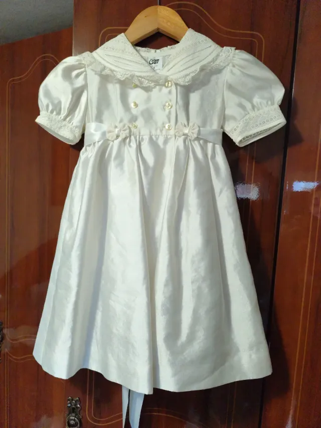 Abito da festa bianco per bambina