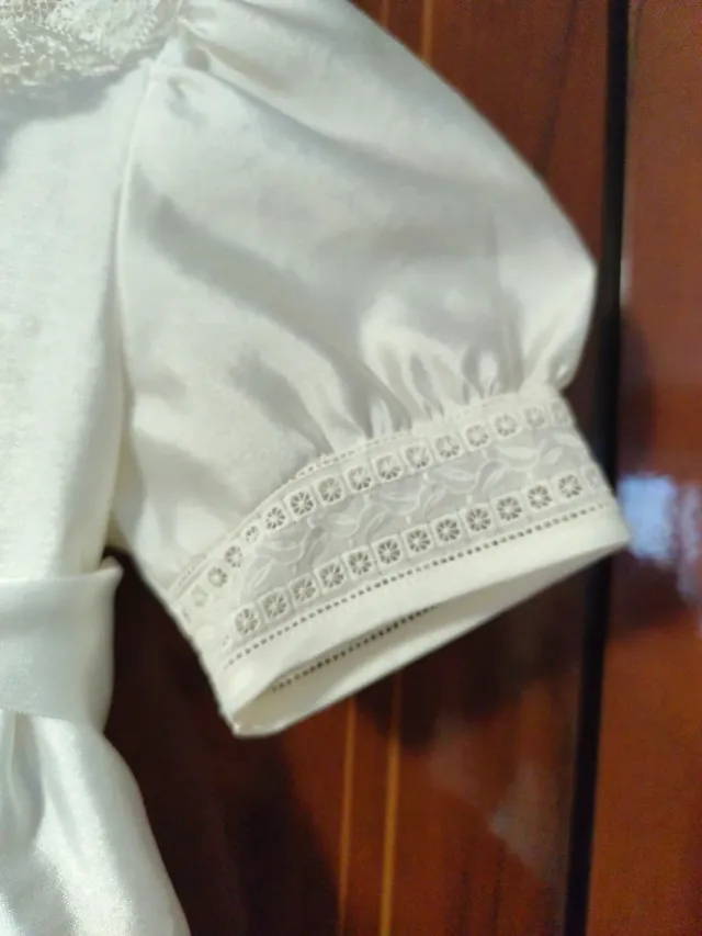 Abito da festa bianco per bambina