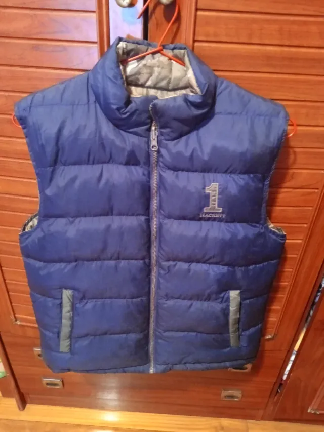 Chaleco. Reversible PlumasHackett Talla 13 a 14 añ