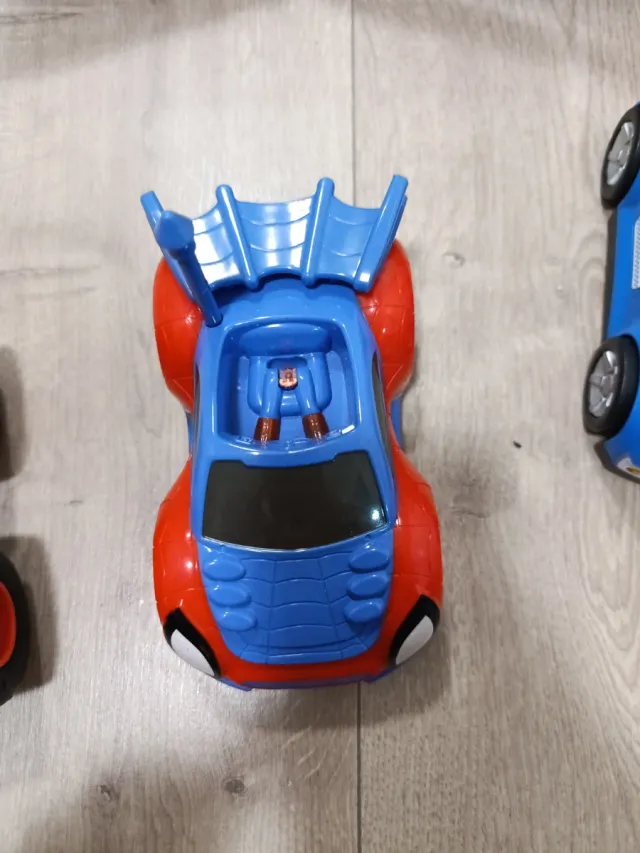 Set di Auto Giocattolo Camion e Polizia