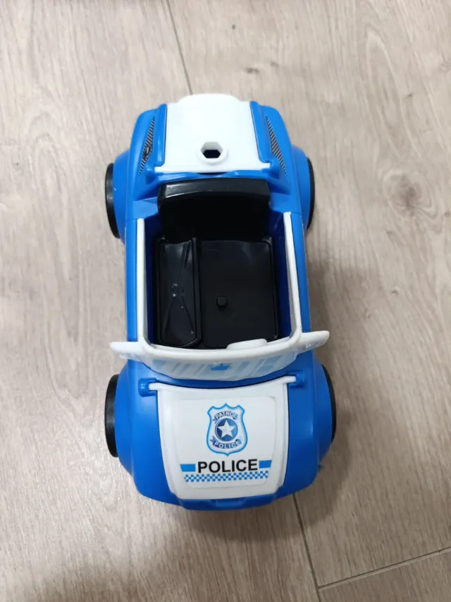 Set di Auto Giocattolo Camion e Polizia