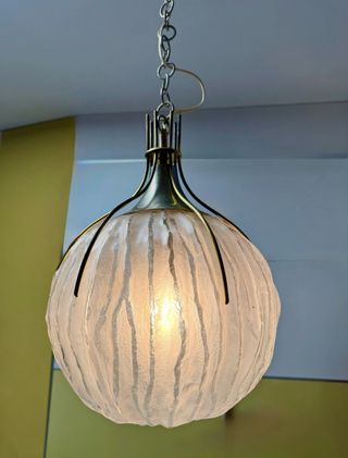 Lampadario e lampada Angelo Brotto Esperia