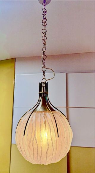 Lampadario e lampada Angelo Brotto Esperia