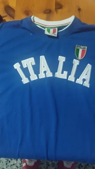 Camiseta Italia Azul Talla xs 11/12