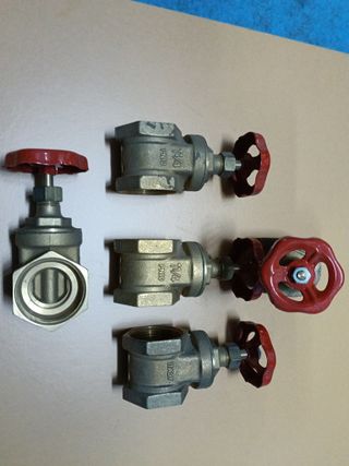 Llaves de paso compuerta 1 1/4 (5 unidades)