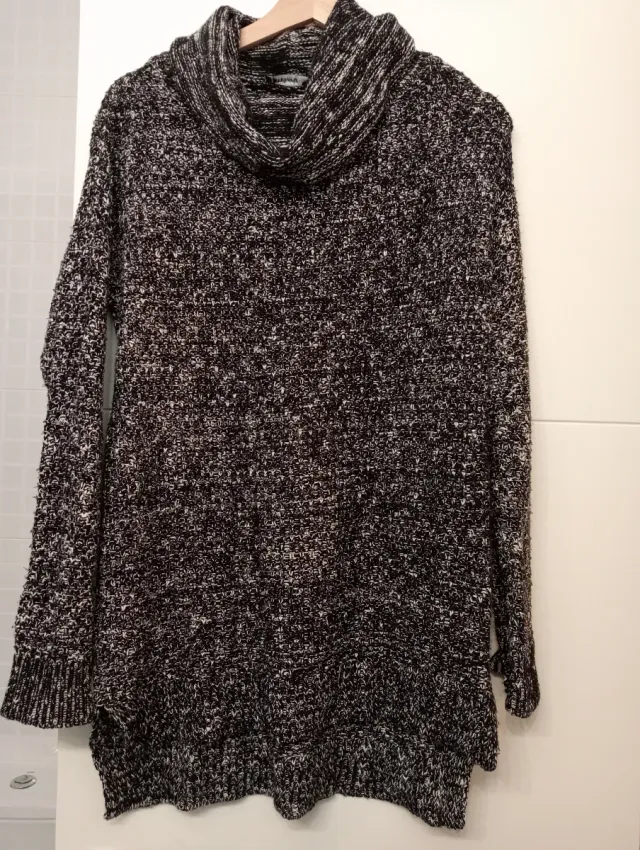 Jersey invierno largo cuello alto