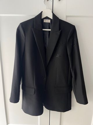 Americana Zadig & Voltaire Negra Talla XS