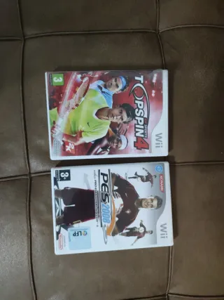 Juegos Wii: Top Spin 4 y PES 2008