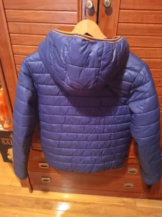 Chaqueta plumas PUPERTS azul Talla 12 AÑOS