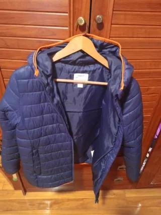 Chaqueta plumas PUPERTS azul Talla 12 AÑOS