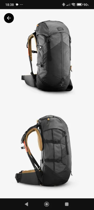 Mochila Trekking Montaña 50 Lts