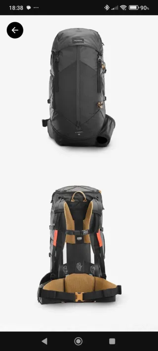 Mochila Trekking Montaña 50 Lts